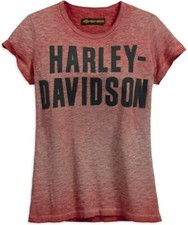 Harley-Davidson Women's Jersey Applique Tee - 99051-18VW Size S