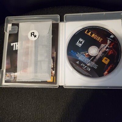 PS3 PlayStation 3 LA L.A. Noire Exclusive Content Complete In Box