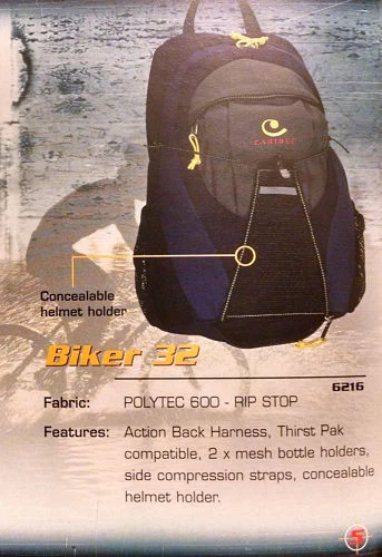 Caribee Australia Urbana y Exterior - Mochila Motociclista Urbana/Deportiva Foto 3 de 4