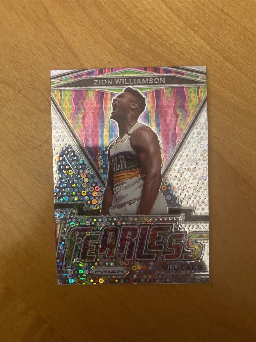 ZION WILLIAMSON 2020-21 PANINI PRIZM FAST BREAK DISCO