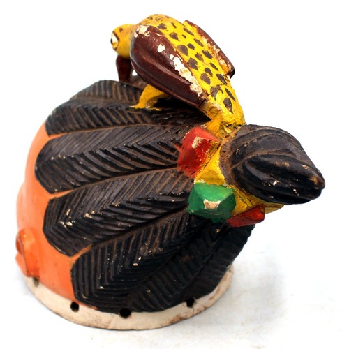 Art Africain - Ancien Masque Cimier Yoruba Gelede - Oiseau en cimier - 33 Cms - Photo 7 sur 12