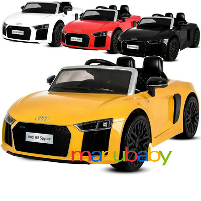 AUDI R8 auto elettrica per bambini 12V con radiocomando macchina