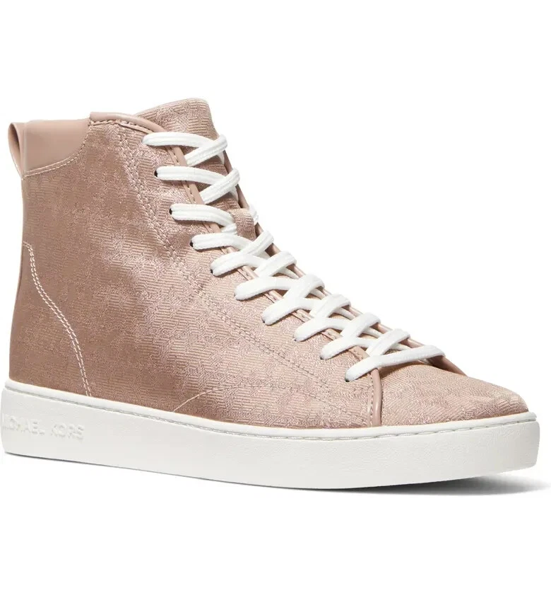 MICHAEL MICHAEL KORS Edie High Top Sneaker In Fawn Size 8
