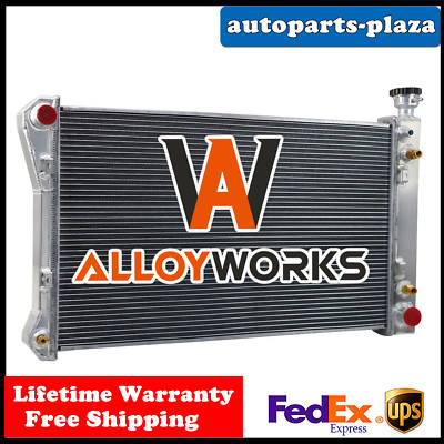 4 Row Radiator FITS Chevy GMC C/K Series C1500 C2500 Pickup 5.0L 5.7L 1988-1997