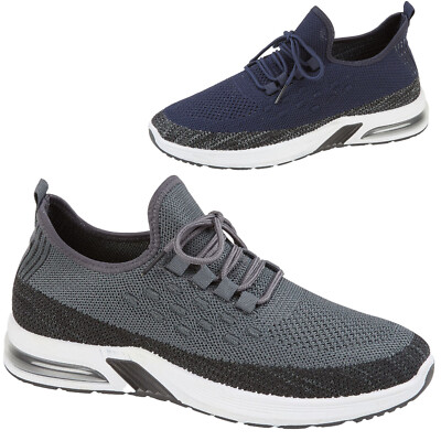 URBAN JACKS Herren Sport Gym Schuhe Schnürschuhe Leicht Running Sneaker Turnschuhe
