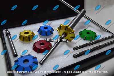 14x CHEVY 350 Small Block Heads VALVE SEAT CUTTER KIT 3 ANGLE CUT CARBIDE TIPPED