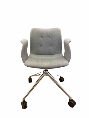 35% Rabatt!! Designer Armchair (Bent Hansen), mit Rollen, gepolstert