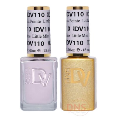 Diva Duo 1 Nail Lacquer + 1 Gel Polish - #110 Little Miss Pointe