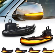 For 2016-2023 Toyota Tacoma RAV4 Sequential LED Side Mirror Turn Signal Lights 