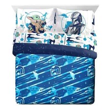 Star Wars the Mandalorian Kids Reversible Full Bed Set-W50016555563