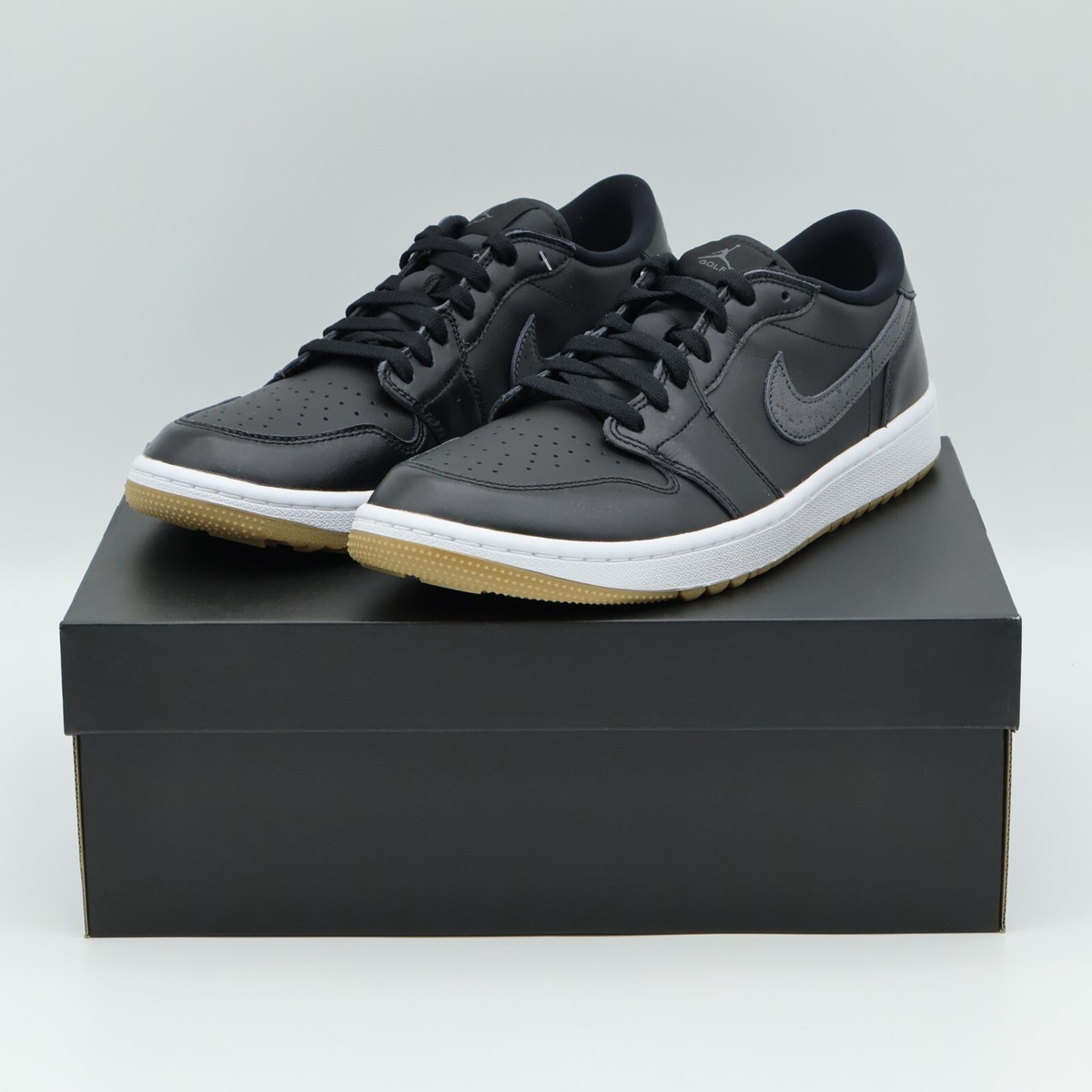 豪華で新しい DD9315-005 Nike Air Jordan 1 Low Golf Black Gum (Men's) | eBay 27.5cm