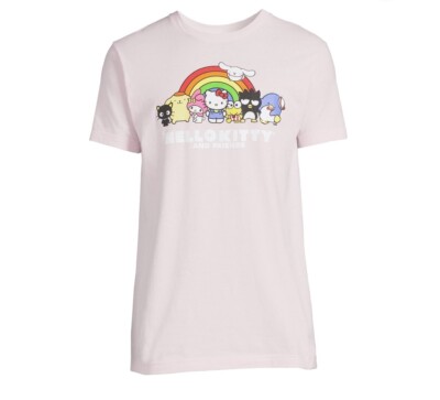 NWT Santio Hello Kitty & Friends Men's Graphic Tee Short Sleeve,  3XL (54-56)