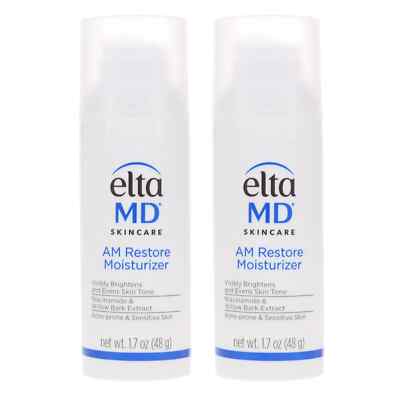 EltaMD AM Restore Moisturizer 1.7 oz 2 Pack
