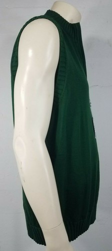 NWT Martin hunter green 100% Merino Wool 1/4 zip sweater vest mens XL X-Large - Bild 8 von 11
