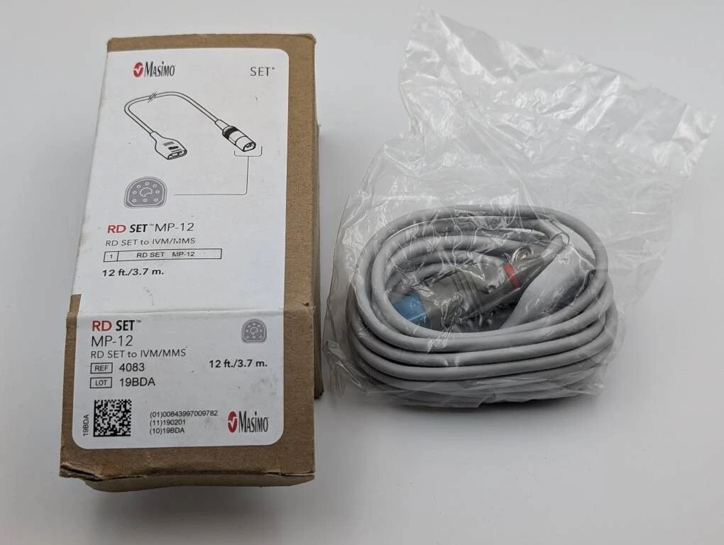 Original OEM, Masimo RD set 4083 MP 12 Philips to RD sensor, Brand New