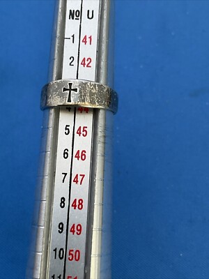 James Avery Sterling Baby Cross Ring Size