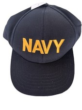 US Navy Ball Cap, Graffiti Brand Snap Back Style, Embroidered USA Made