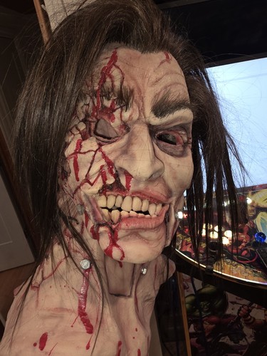 Custom Puppet Man Silicon Mask - Halloween Mask