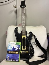 Activision Guitar Hero Live Xbox 360 Wireless Guitar Controller  Game Disc