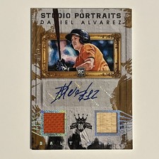 Dariel Alvarez 2016 Panini Diamond Kings Silver /99 #SPS-DA Rookie Auto RC