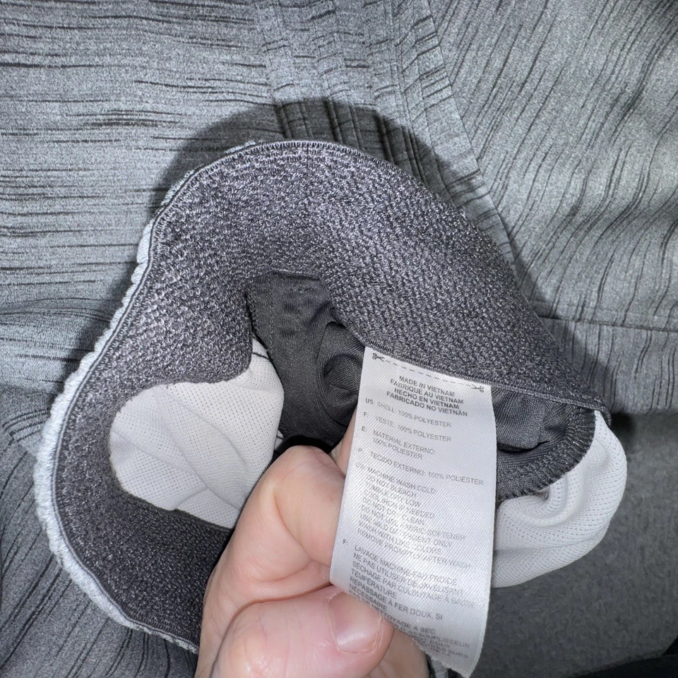 Pantalones deportivos Adidas para hombre 3XL gris jaspeado entrenamiento de rendimiento Foto 4 de 4