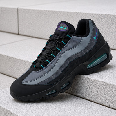 Nike Air Max 95 OG Big Bubble Black Grape IQ7601-010 Men's Size New