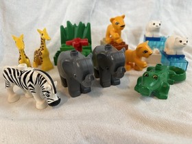 Lego Duplo Misc Baby Zoo Animals 4962 Plus More