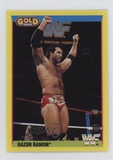 1992 Merlin Gold Series WWF Series 2 Scott Hall Razor Ramon #36 0w6