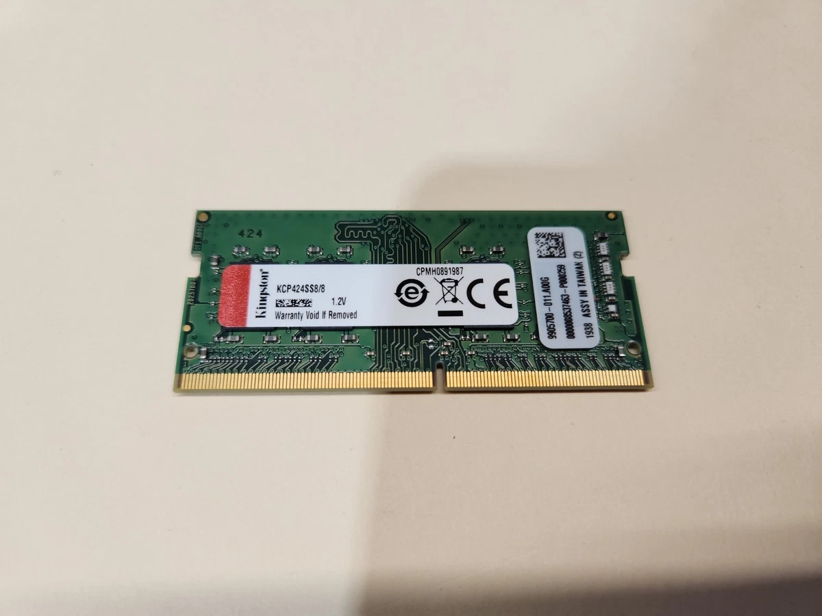Kingston SO-DIMM Computer Memory (RAM) 8 GB 2 Modules | eBay