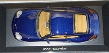 Porsche 996 Turbo 1:43 Minichamps (911) Dealer Diecast Car Lapis Blue