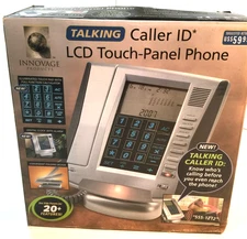 Innovage Phone Talking Caller ID LCD Touch Panel Land Line BRAND NEW