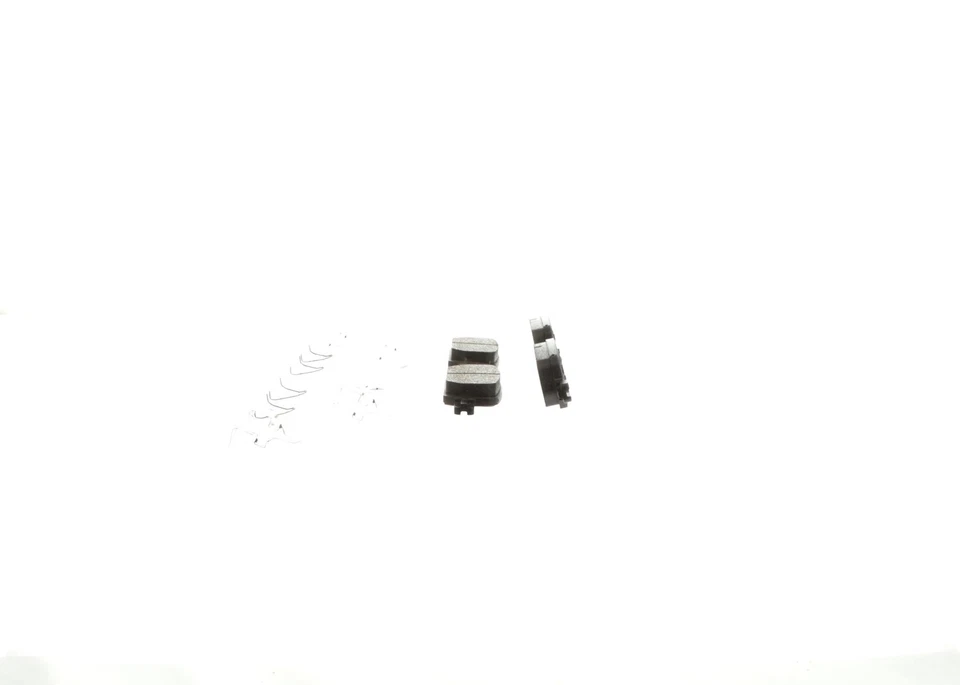 Juego de pastillas de freno de disco traseras Bosch BE2370H para 21-22 Chevrolet Colorado GMC Canyon Foto 2 de 4