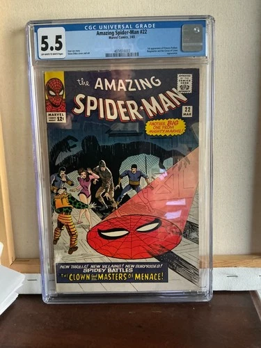 Amazing Spider-Man (1963 1st Series) #22 CGC 5.5