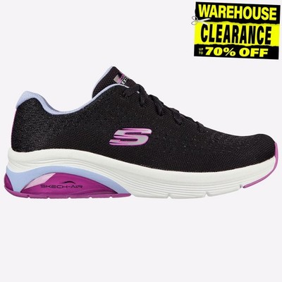 Skechers Skech-Air Extreme 2.0 Damen MEMORY FOAM Fitness Gym Trainers Schwarz