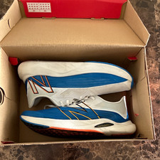 New Balance FuelCell Rebel 2 Men's Running Shoes White/Blue/Orange US 11.5 D