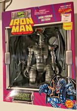 Figura Dragón ARGENTE, Iron Man, Marvel TV Hora de Acción Animada, Marvel Legends