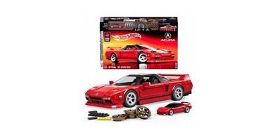 Acura NSX 1990 - Mattel Brick Shop - 876 Teile - 1:16 - HotWheels (JFT17)