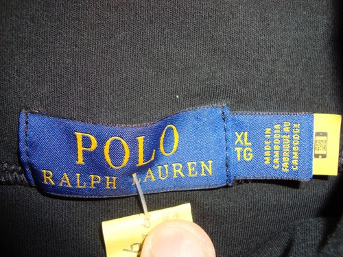 POLO RALPH LAUREN MENS LONGSLEEVES BLACK TURTLE NECK SHIRT SIZE XL HARDLY WORN! - Picture 6 of 10