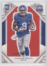2015 Panini Crown Royale Rookie Retail Red /199 Geremy Davis #140 0q3