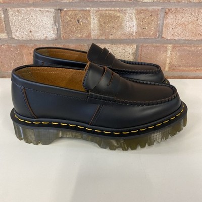 Dr. Martens Penton Bex Made In England YS Quilon Leder Halbschuhe UK Größe 4