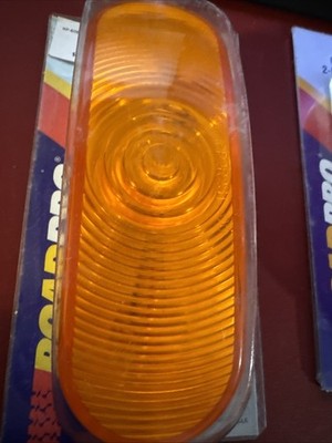 RoadPro RP-6064A Oval Side Marker Light 6.5''x 2.25'' Trailer Light 12V Amber