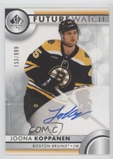 2023-24 SP Authentic Auto Future Watch 153/999 Joona Koppanen #141 Auto 0jq3