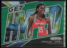 2022-23 Panini Prizm WNBA Green Get Hyped Jonquel Jones Connecticut Sun #11