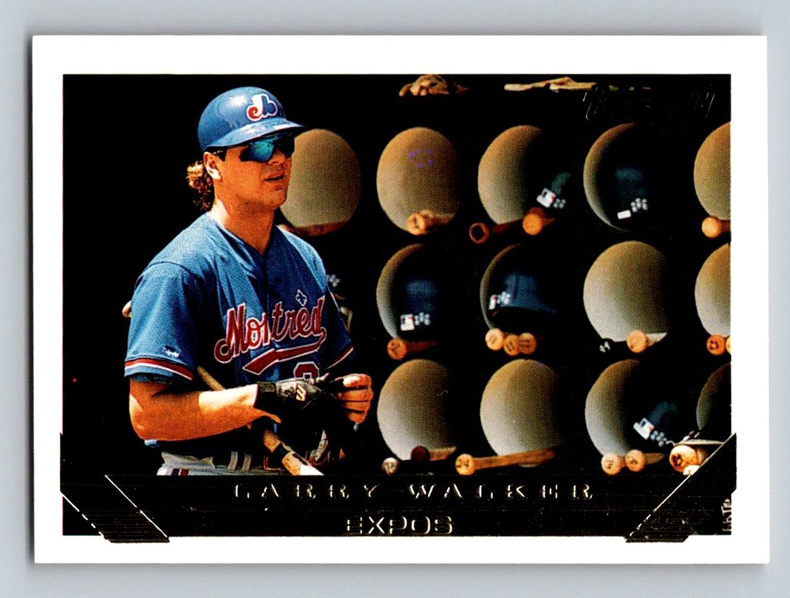 1993 Topps #95 Larry Walker Inaugural Rockies