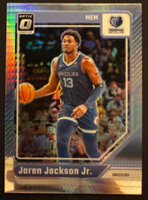 Jaren Jackson Jr 2024-25 Panini Donruss Optic 8/8 Silver Hyper Grizzlies #205
