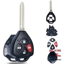 Key Fob Shell Case Replacement Fits for Toyota Camry Corolla Venza Avalon 2007
