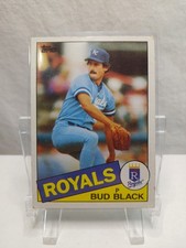 1985 Topps Bud Black #412 Kansas City Royals MLB
