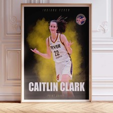 Caitlin Clark Basketball Player Poster Wall Art A0 Large Print Decor Modern