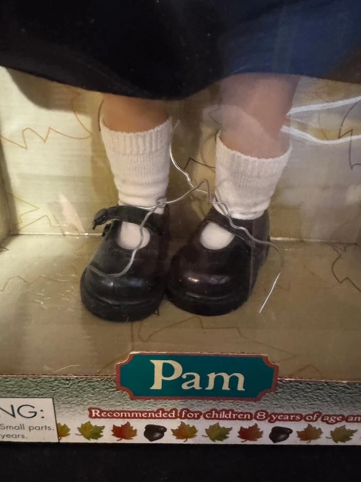 Muñeca 18" Battat Autumn Harvest "Pam" 1996 Caja Original Foto 3 de 4