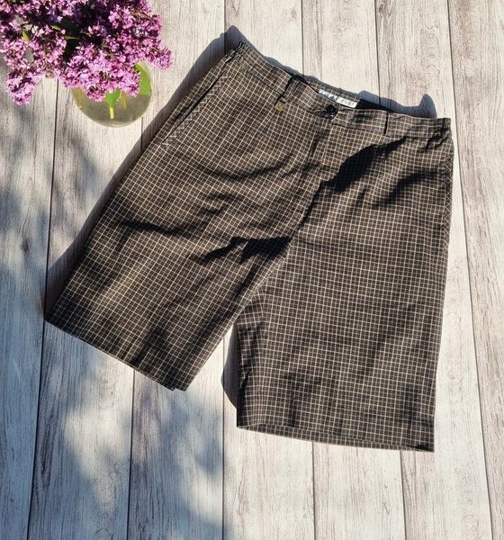 Men Lyle & Scott Shorts Brown Cotton M